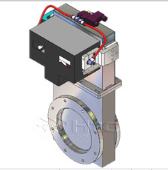 HTC ISO法蘭（SS）氣動高真空閘閥-真空連接件計