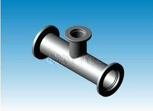 HTC KF25-KF50 KF異徑三通-真空連接件計